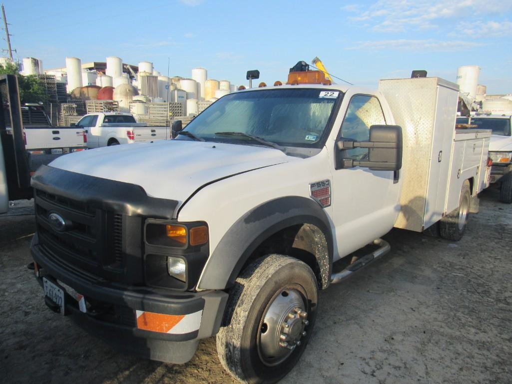 2009 Ford F550 4 x 4 Service Truck (Unit #PU536)