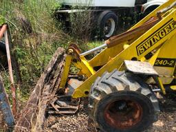 1998 SWINGER 240-2 WHEEL LOADER (INOPERABLE)