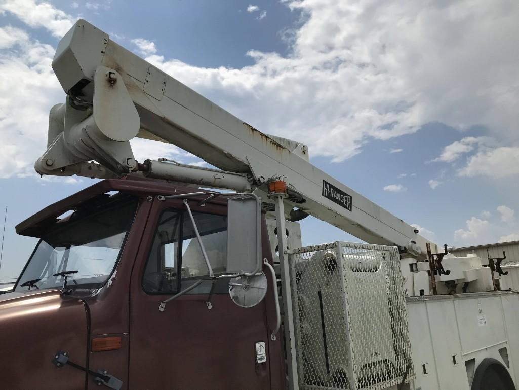 1996 International 8100 Hi-Ranger TL-41MHL 51 Ft. S/A Bucket Truck