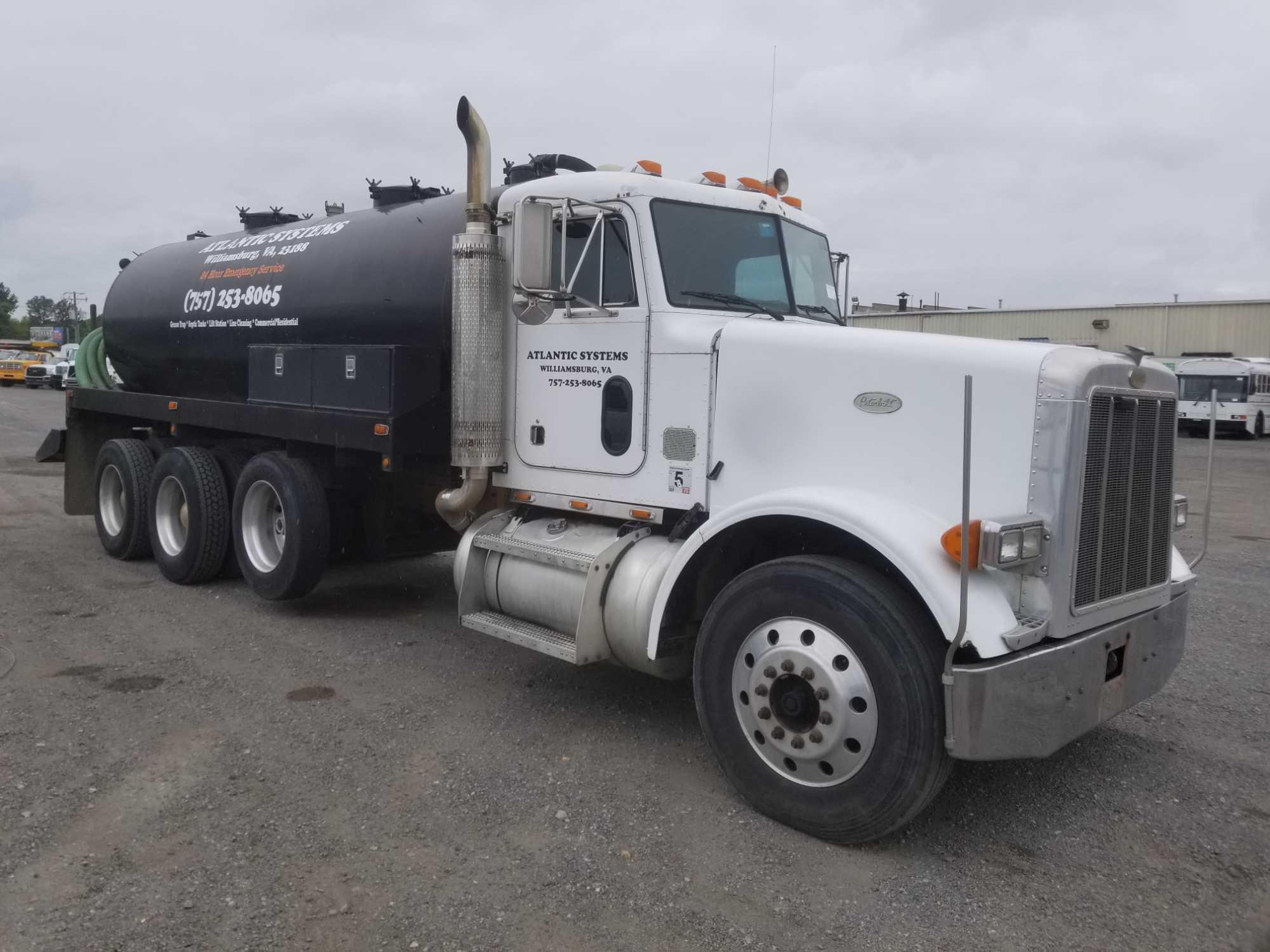 1999 Peterbilt Tri-Axle Vac Pump Truck