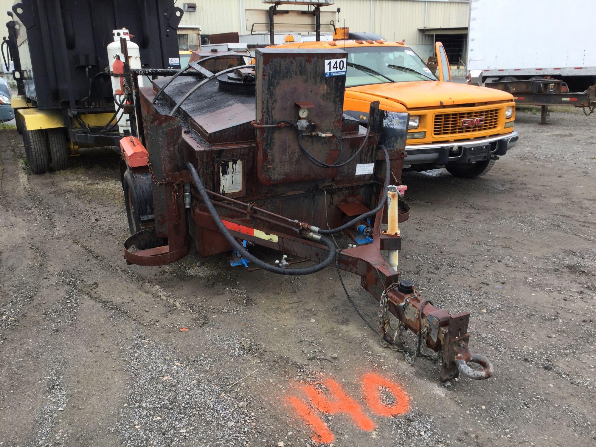 1996 Single Axle Asphalt Kettle (NOT A TITLED ASSET)