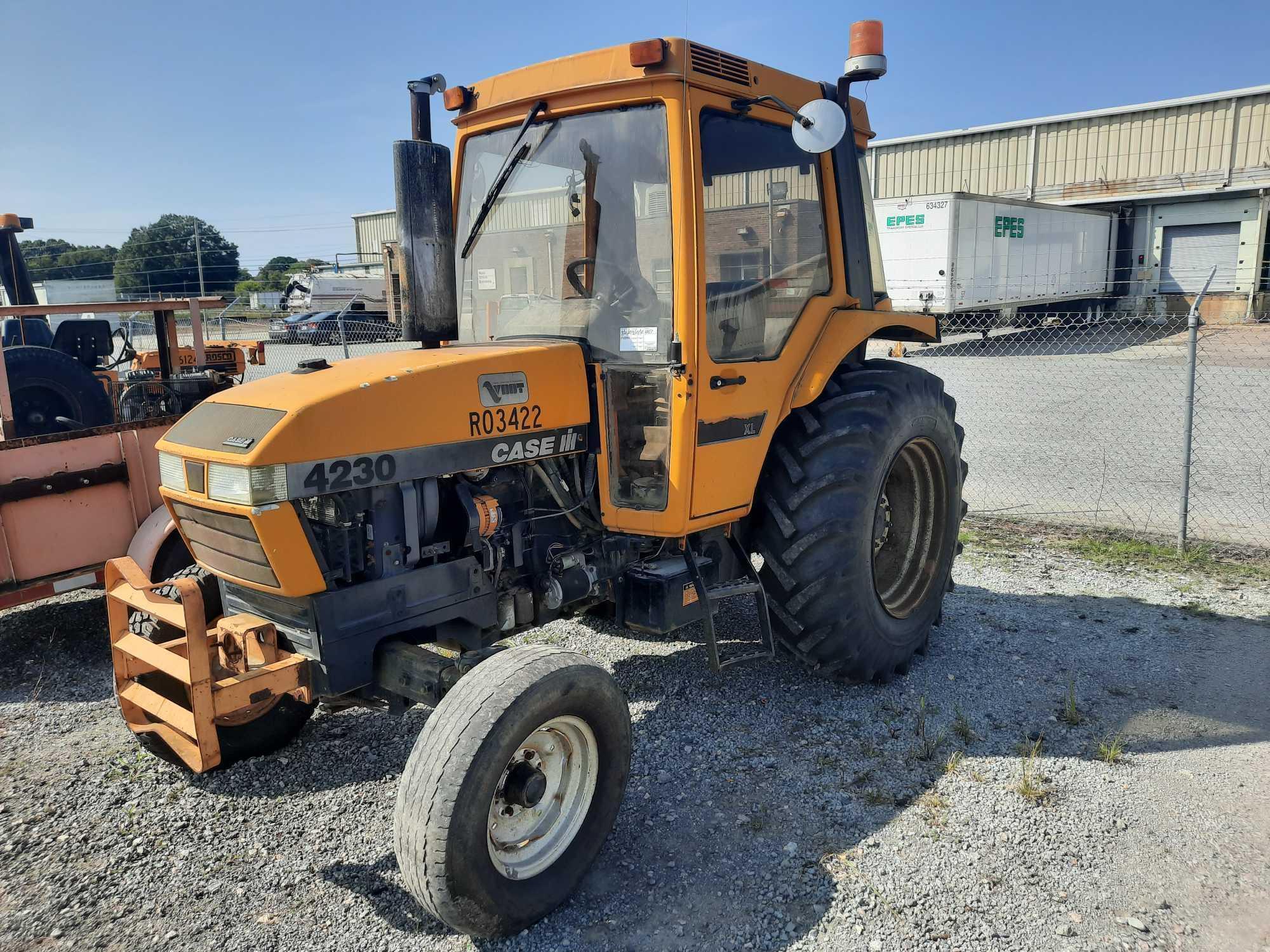 1996 CASE TRACTOR MOWER - CAB - RH CUT (VDOT UNIT #R03422)