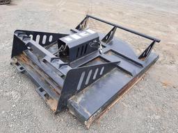 2020 JCT Hydraulic Rotary Cutter Attachment 72" For Skid-Steer