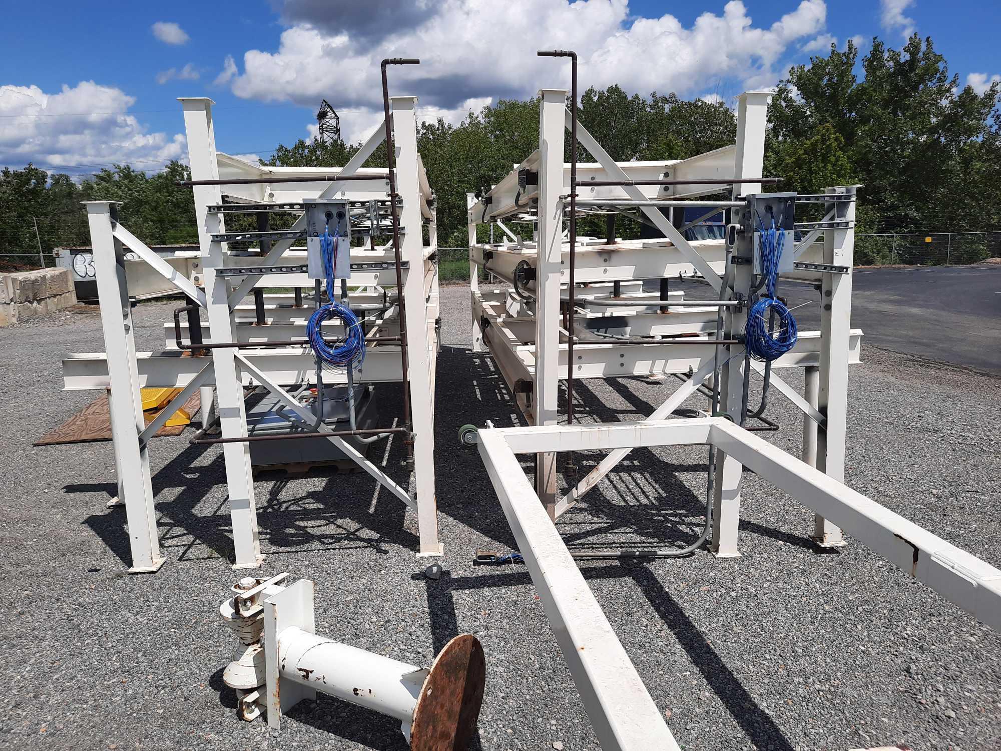 PIPE RACK, LIFT & CONVEYOR (INOPERABLE)