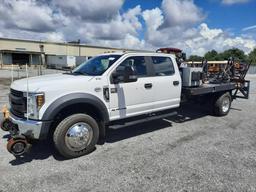 **BID ASSURE** 2018 Ford F-550XL 4WD Crew Cab Bridge Truck (Unit #BTX51)