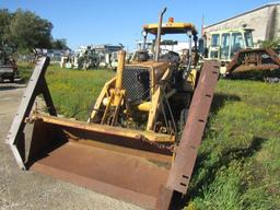 John Deere 4x4 Loader Backhoe W/ Tie Remover Attachment (CSX Unit#TRI-9102)