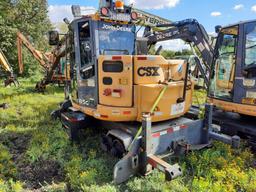 John Deere 85G Mini Excavator W/ Railroad Gear (CSX UNIT#TH201502)