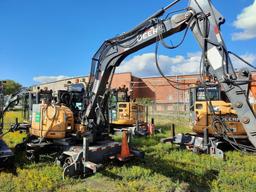 John Deere 85G Mini Excavator W/ Railroad Gear (CSX UNIT#TH201502)