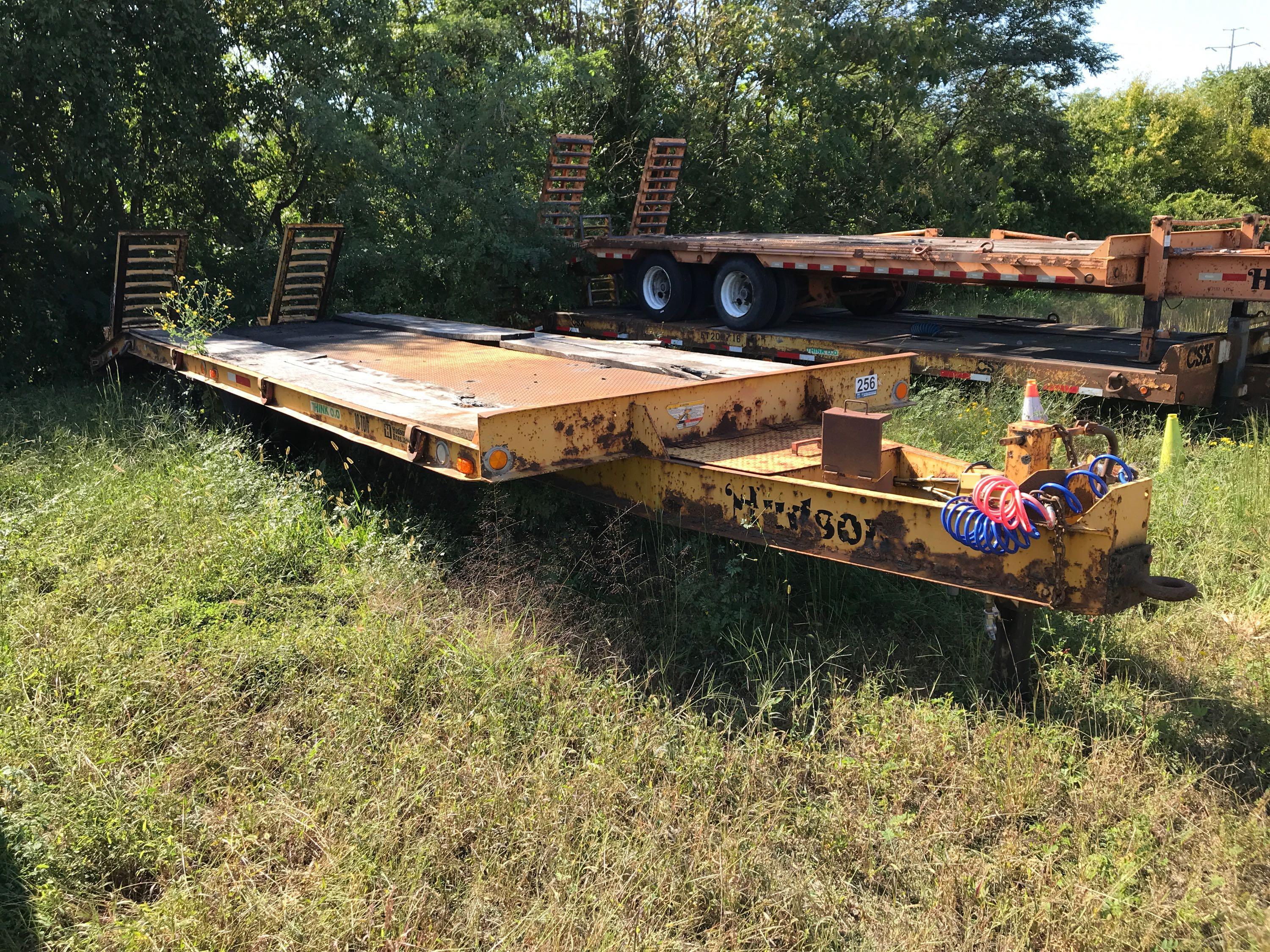 1997 Hudson HTD 10 Ton T/A Equipment Trailer (CSX Unit# ET9239)