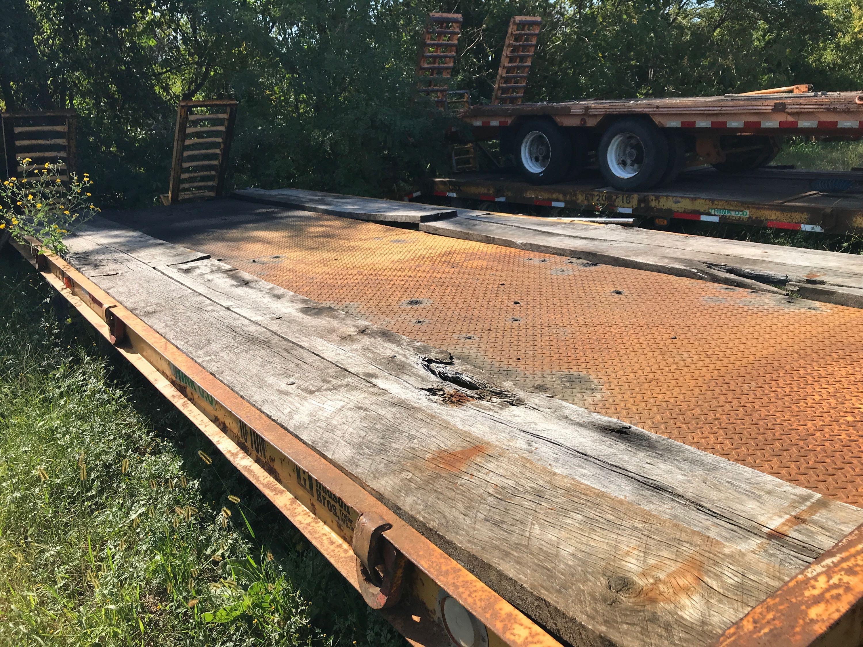 1997 Hudson HTD 10 Ton T/A Equipment Trailer (CSX Unit# ET9239)