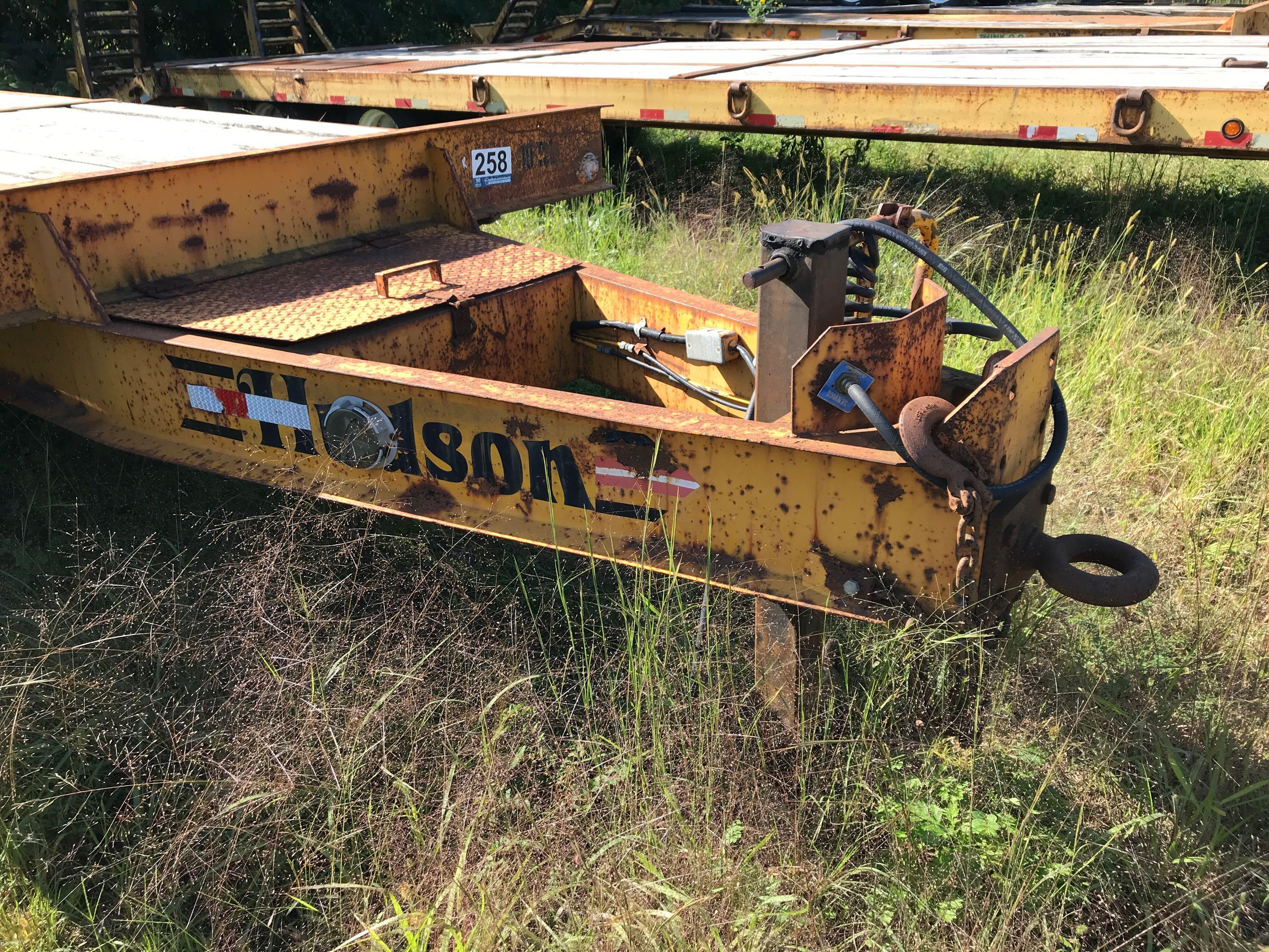 1992 Hudson HTD 10 Ton T/A Equipment Trailer (CSX Unit# ET9225)