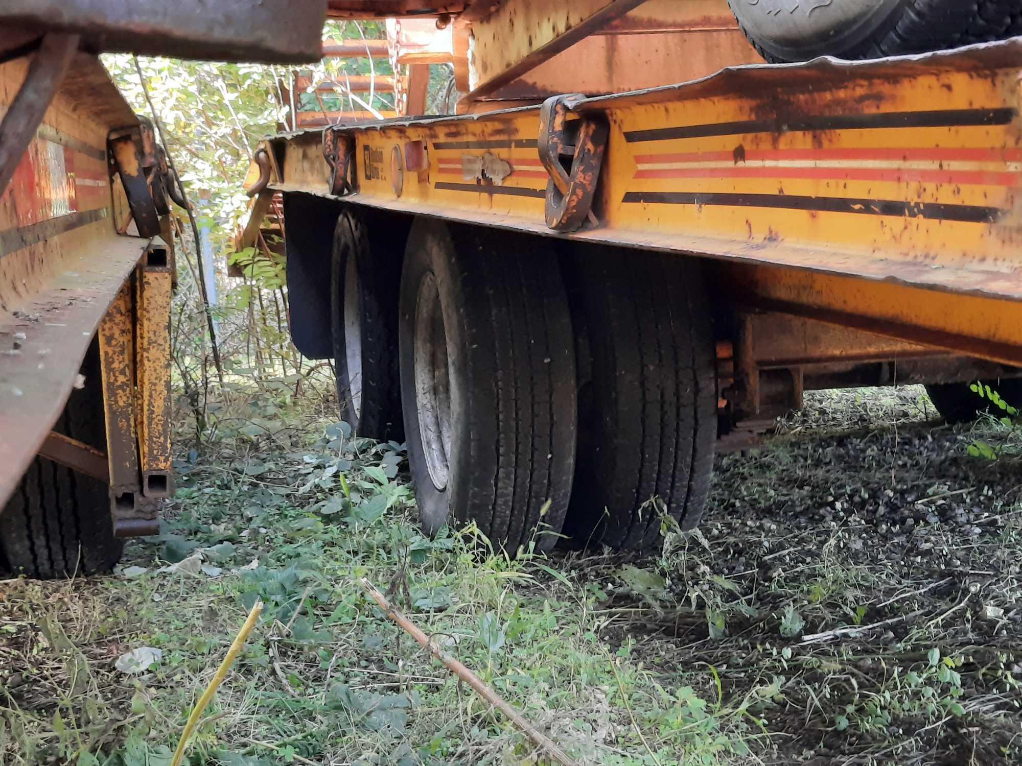 1992 Hudson HTD18D 20 Ton T/A Equipment Trailer (CSX Unit# ET9241)