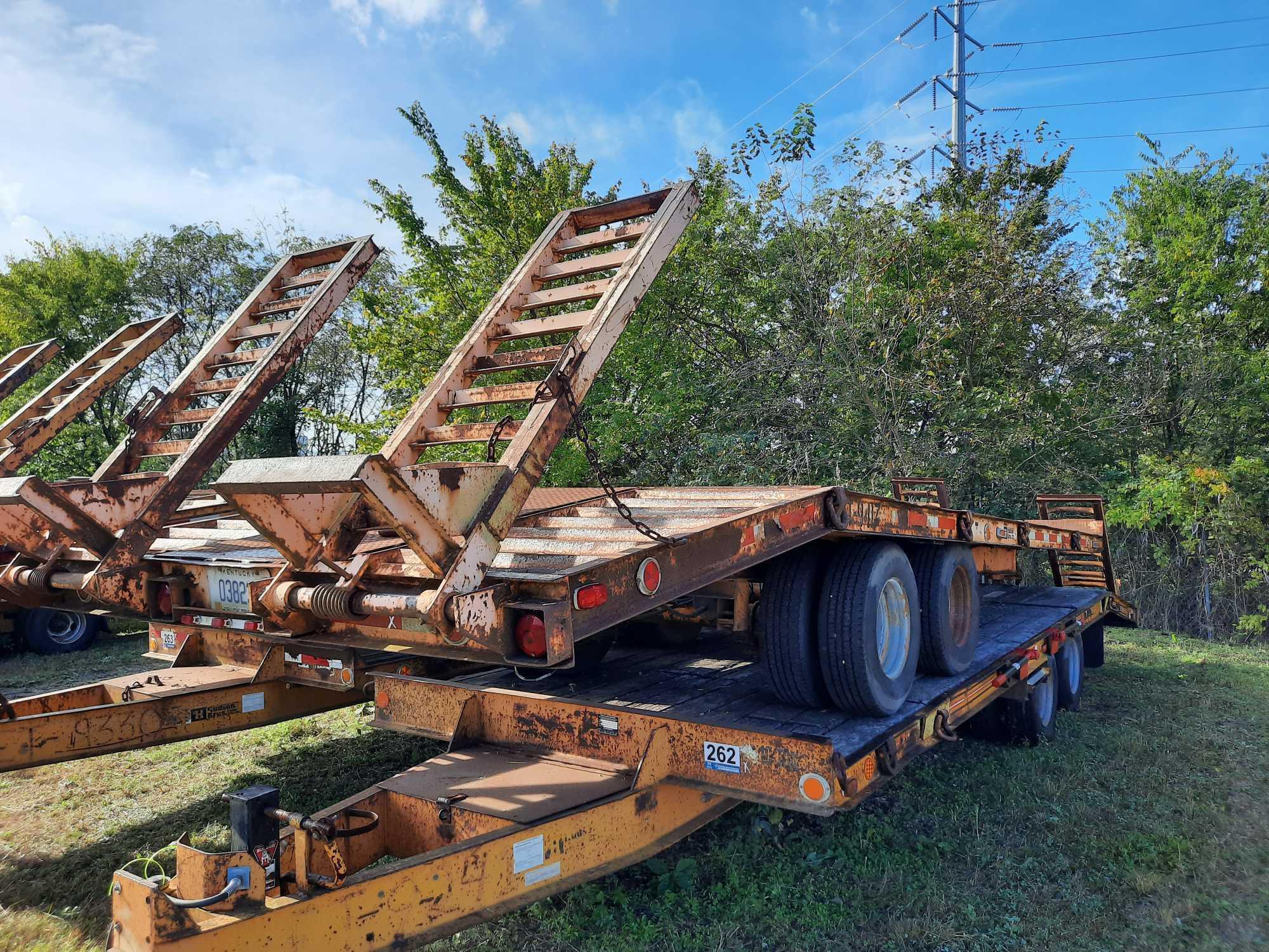 1994 Hudson HTD18C 12 Ton T/A Equipment Trailer (CSX Unit# ET9417)