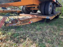 1995 Crosley 10 Ton T/A Equipment Trailer (CSX Unit# ET9504)