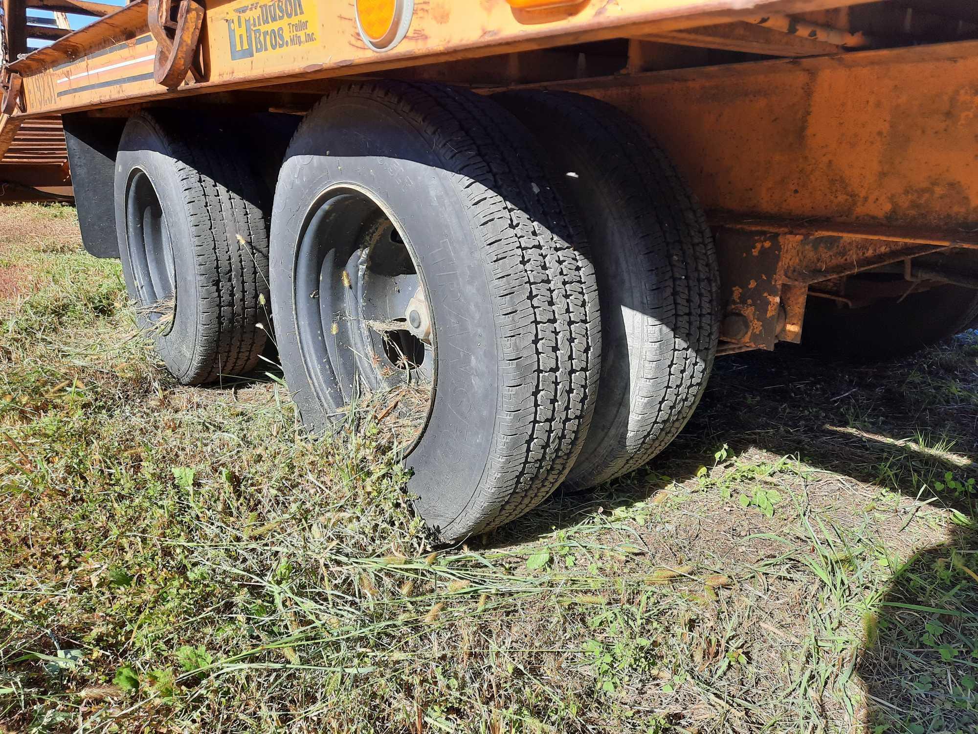 1992 Hudson HTD 10 Ton T/A Equipment Trailer (CSX Unit# ET9231)