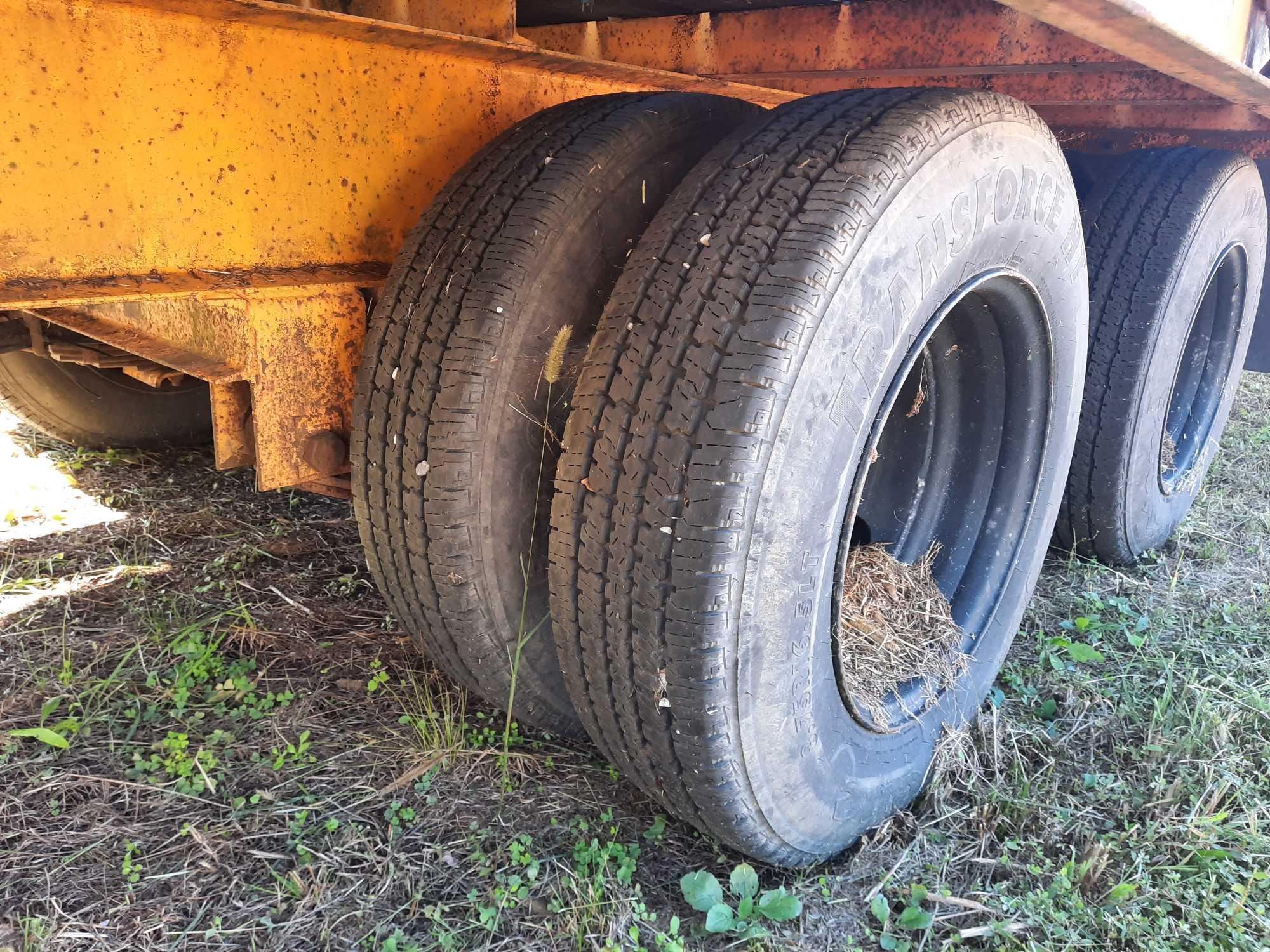 1992 Hudson HTD 10 Ton T/A Equipment Trailer (CSX Unit# ET9231)