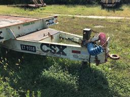 1993 Hudson HTD T/A Equipment Trailer (CSX Unit# ET9418)