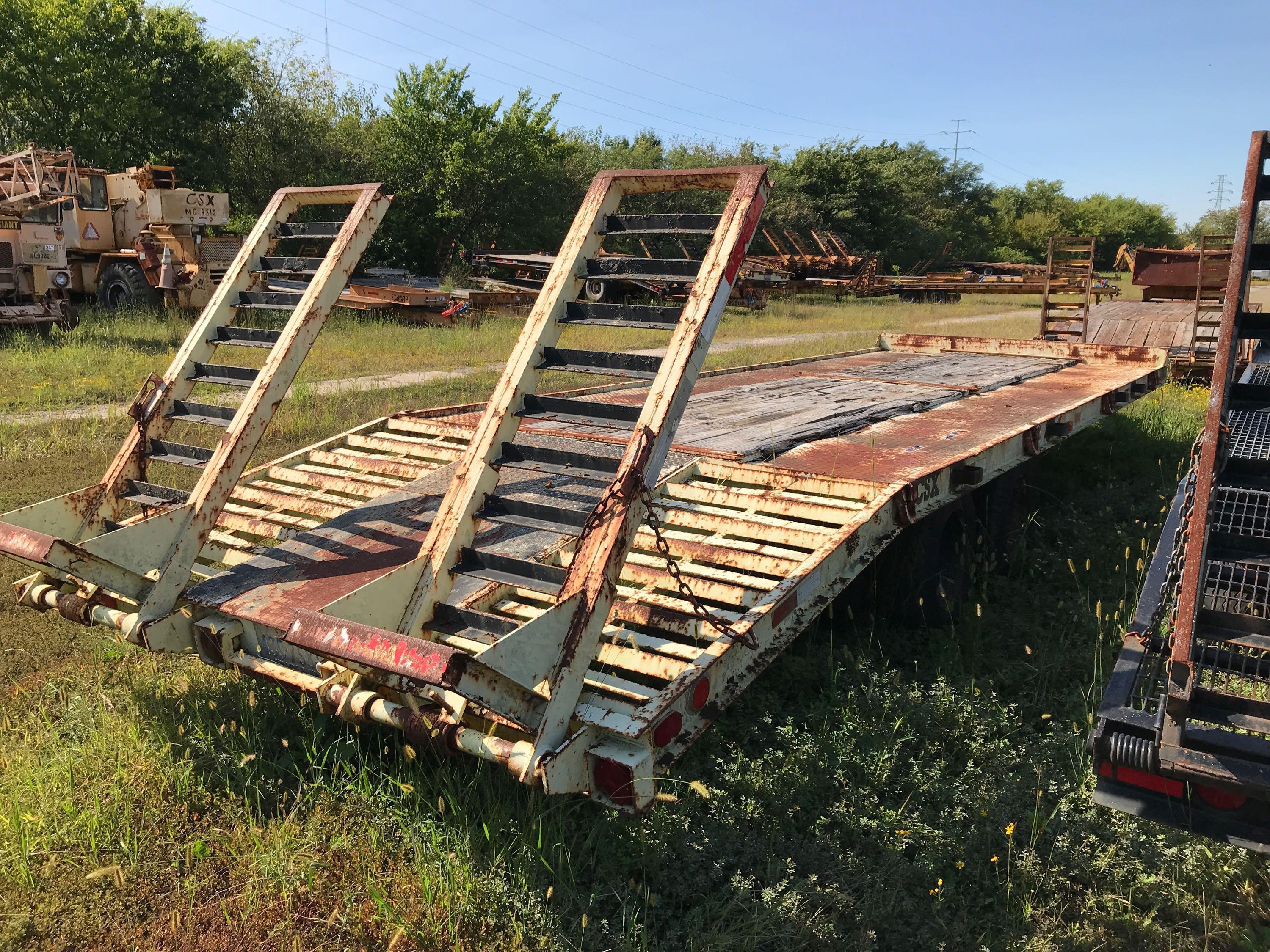 1993 Hudson HTD T/A Equipment Trailer (CSX Unit# ET9418)