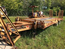 2012 Hudson HTD18A 20 Ton T/A Equipment Trailer (CSX Unit# ET201211)