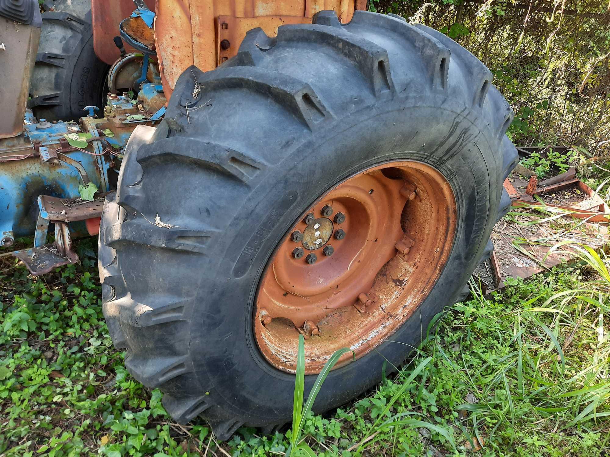 Ford DA314D Tractor W/Bush Hog (INOPERABLE)