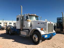 2013 Peterbilt 367 T/A Sleeper Compressor Truck Road Tractor (Unit #TRB-422)