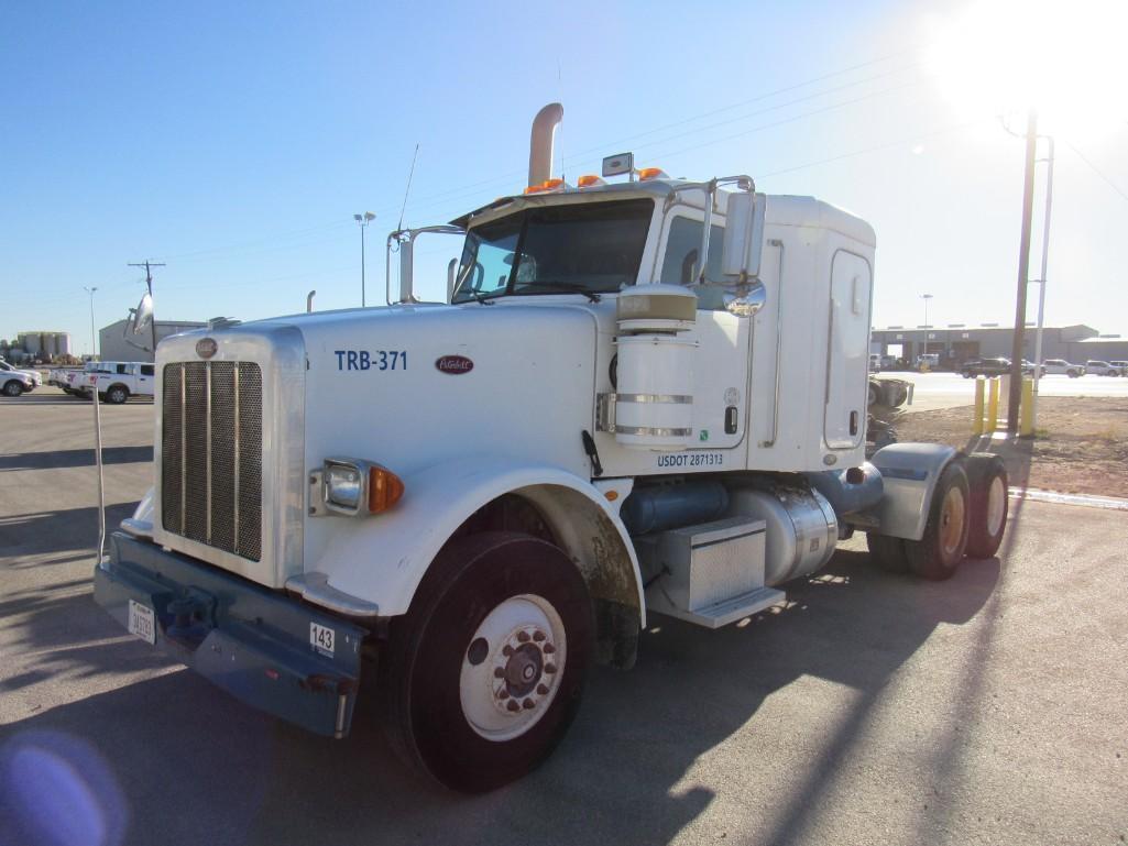 2008 Peterbilt 367 T/A Sleeper Compressor Truck Road Tractor (Unit #TRB-371)