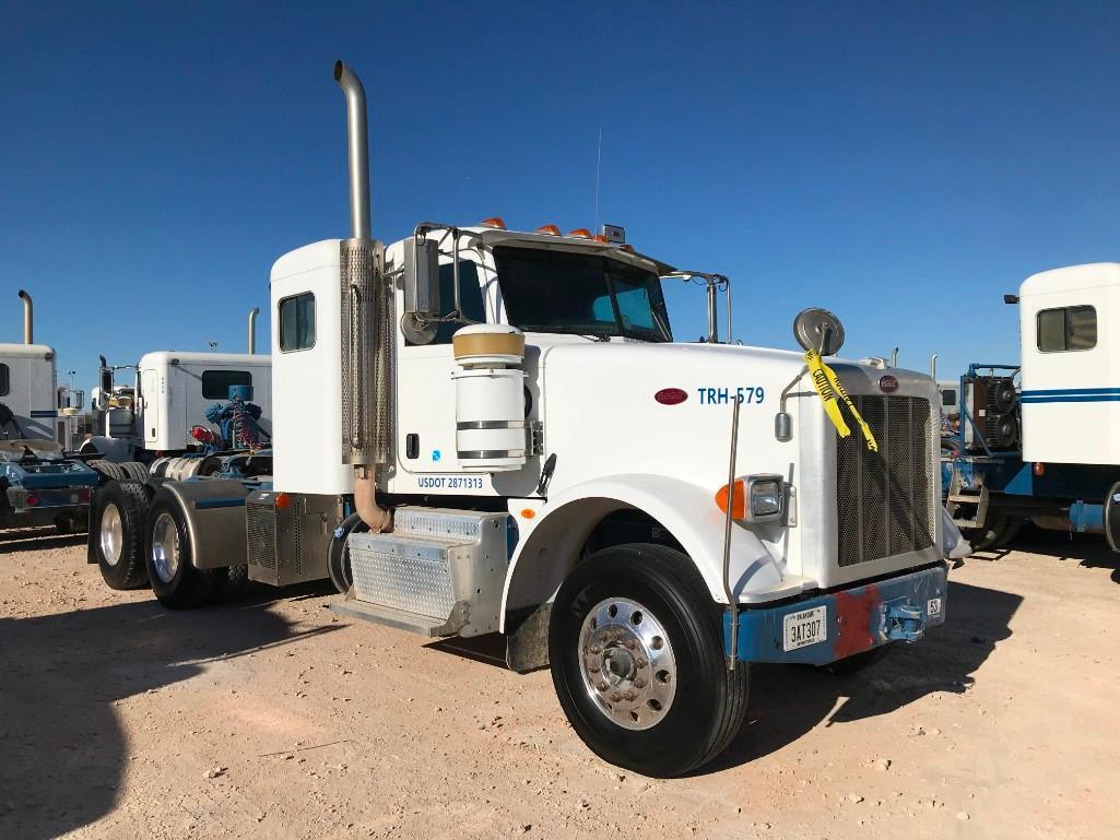 2013 Peterbilt 367 T/A Sleeper Hydraulic Truck Road Tractor (Unit #TRH-579)