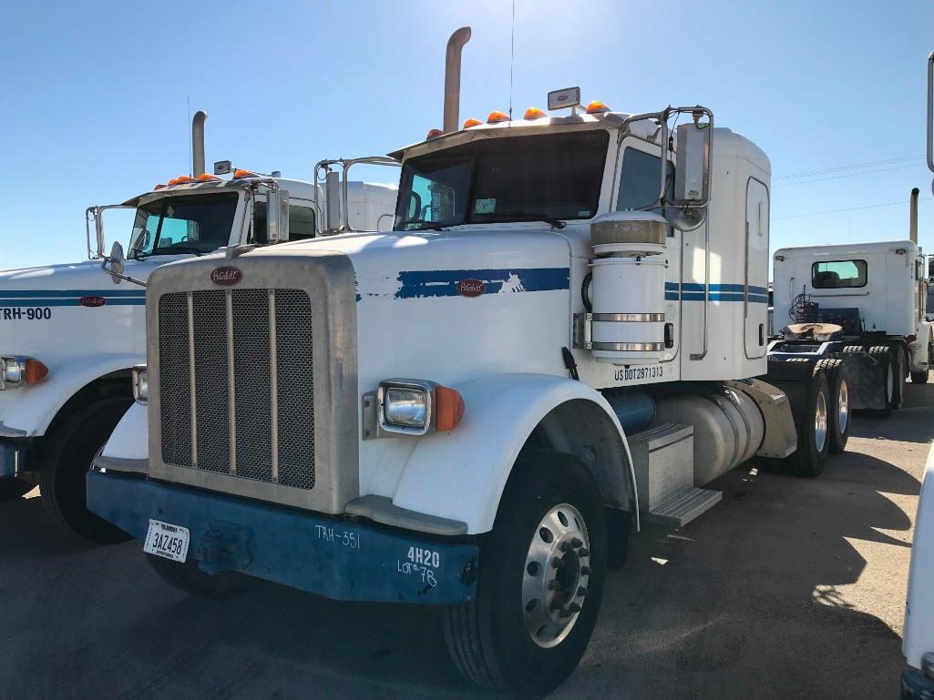 2012...Peterbilt 367 T/A Sleeper Hydraulic Truck Road Tractor (Unit #TRH-351)