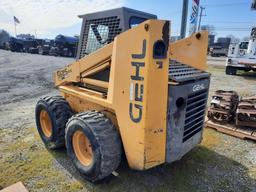 1995 GEHL 5625 SX SKID-STEER WITH ATTACHMENTS