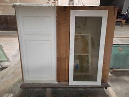 MISC. WINDOWS & DOORS ON ROLLING A-FRAME