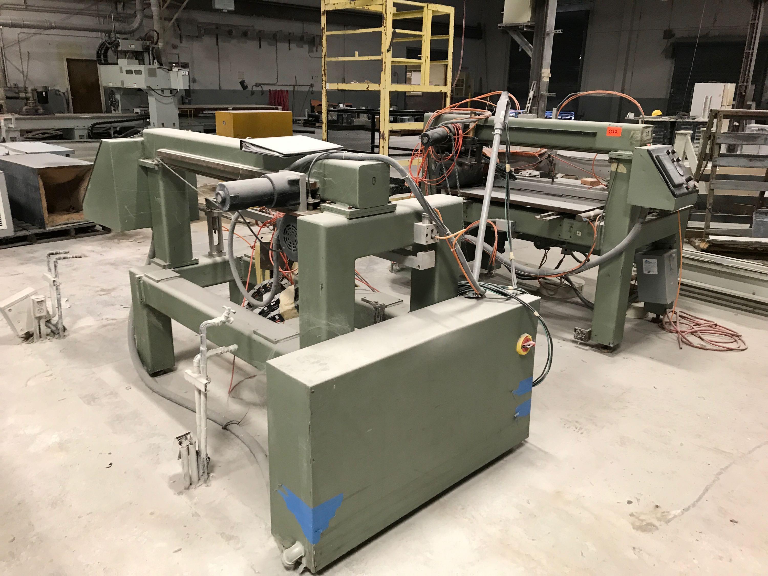 PROFILMATIC V-1003 CROSSCUT & V-GROOVE SAW