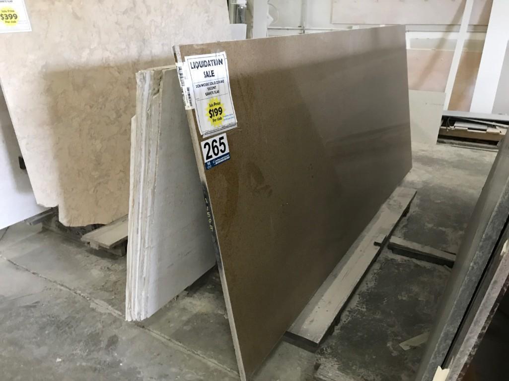 QUARTZ & MARBLE SLABS & A-FRAME