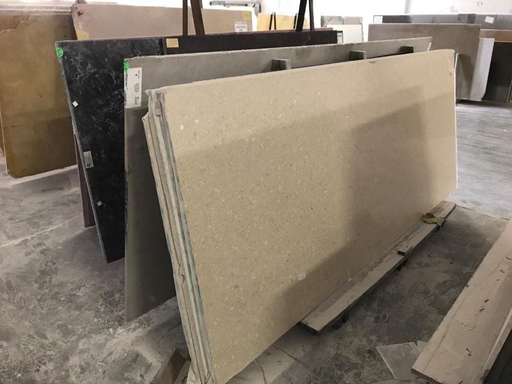 QUARTZ & MARBLE SLABS & A-FRAME