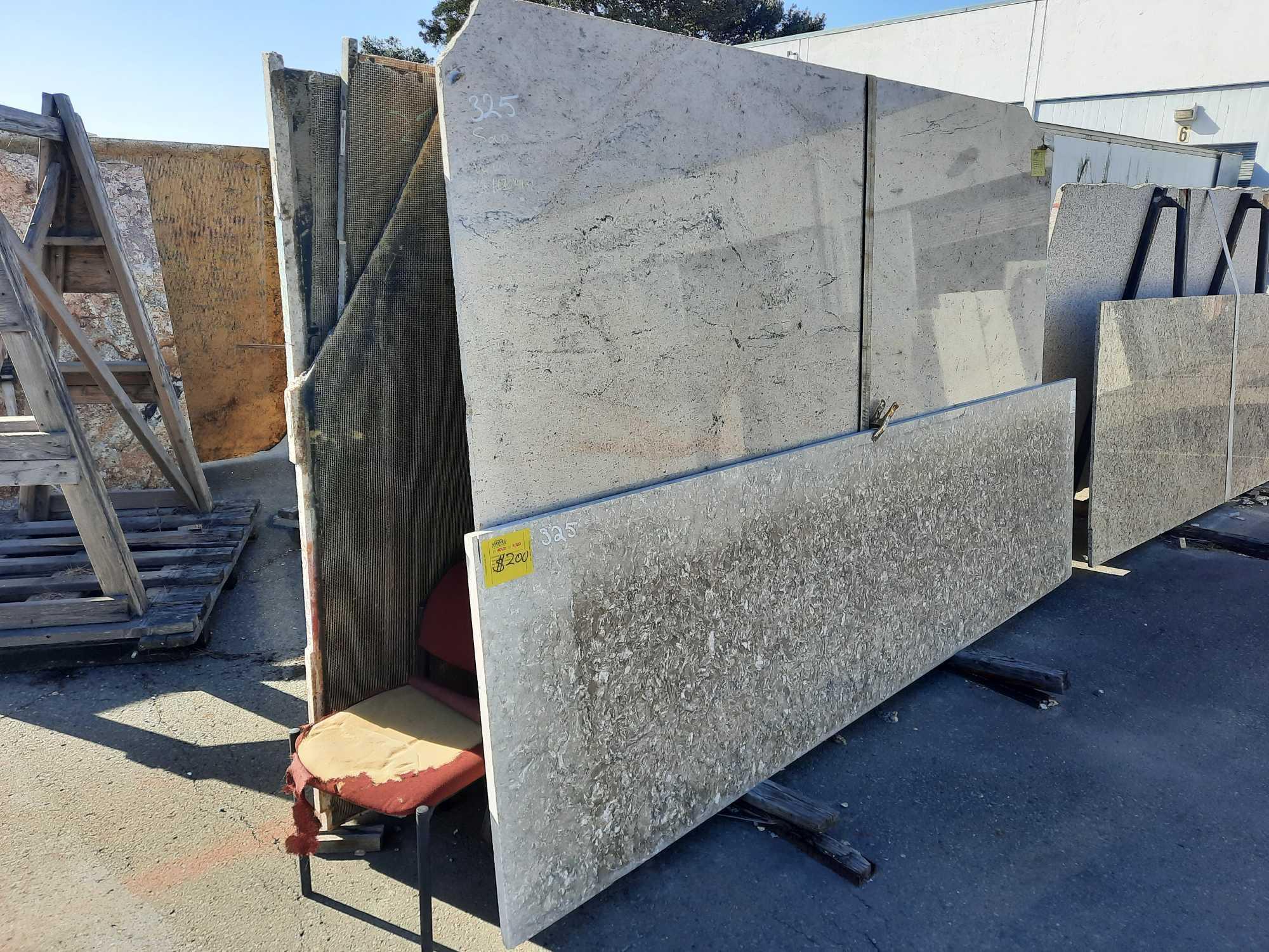 GRANITE SLABS & SLAB RACK