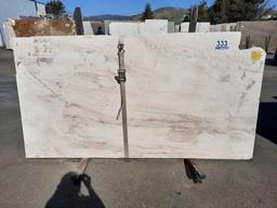 MARBLE & GRANITE SLABS & METAL A-FRAME