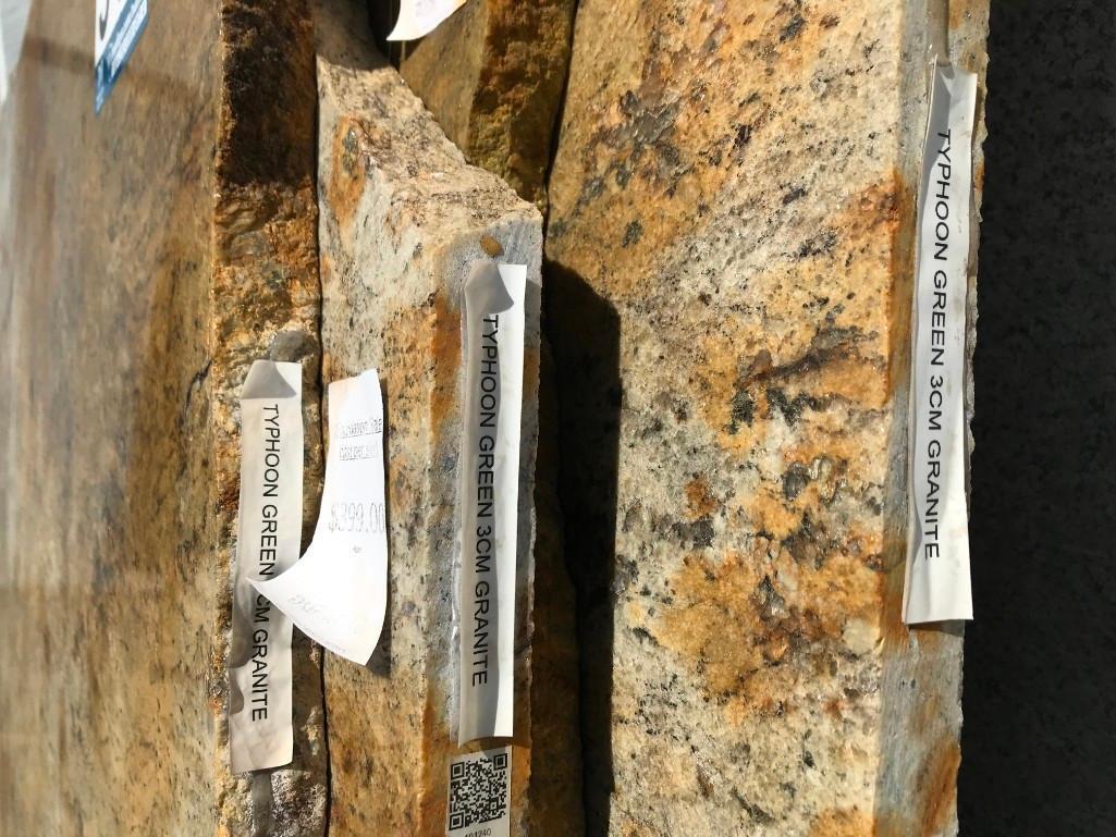 GRANITE SLABS & REMNANTS & SLAB RACK