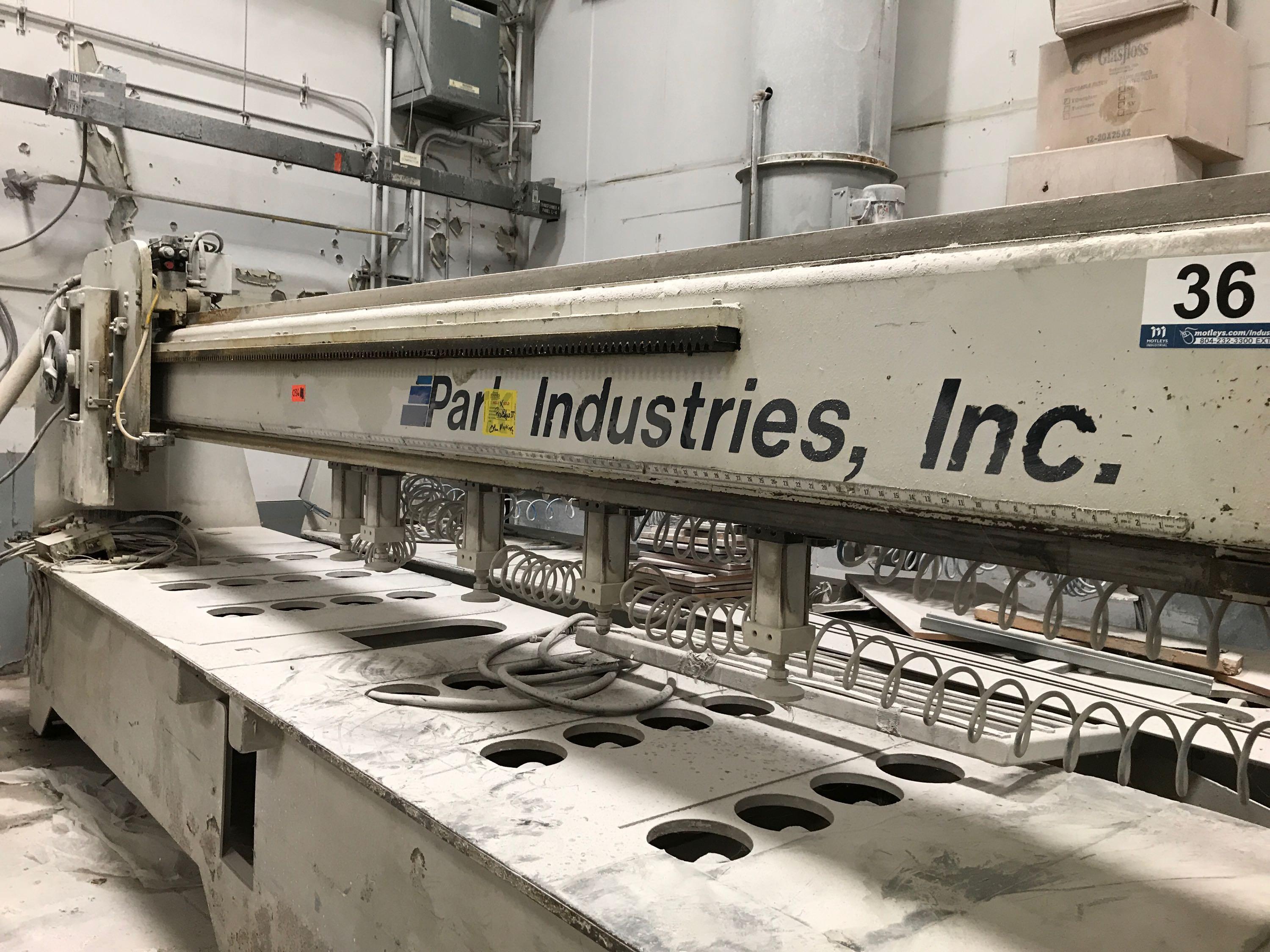 PARK INDUSTRIES PRO EDGE II CNC EDGING MACHINE