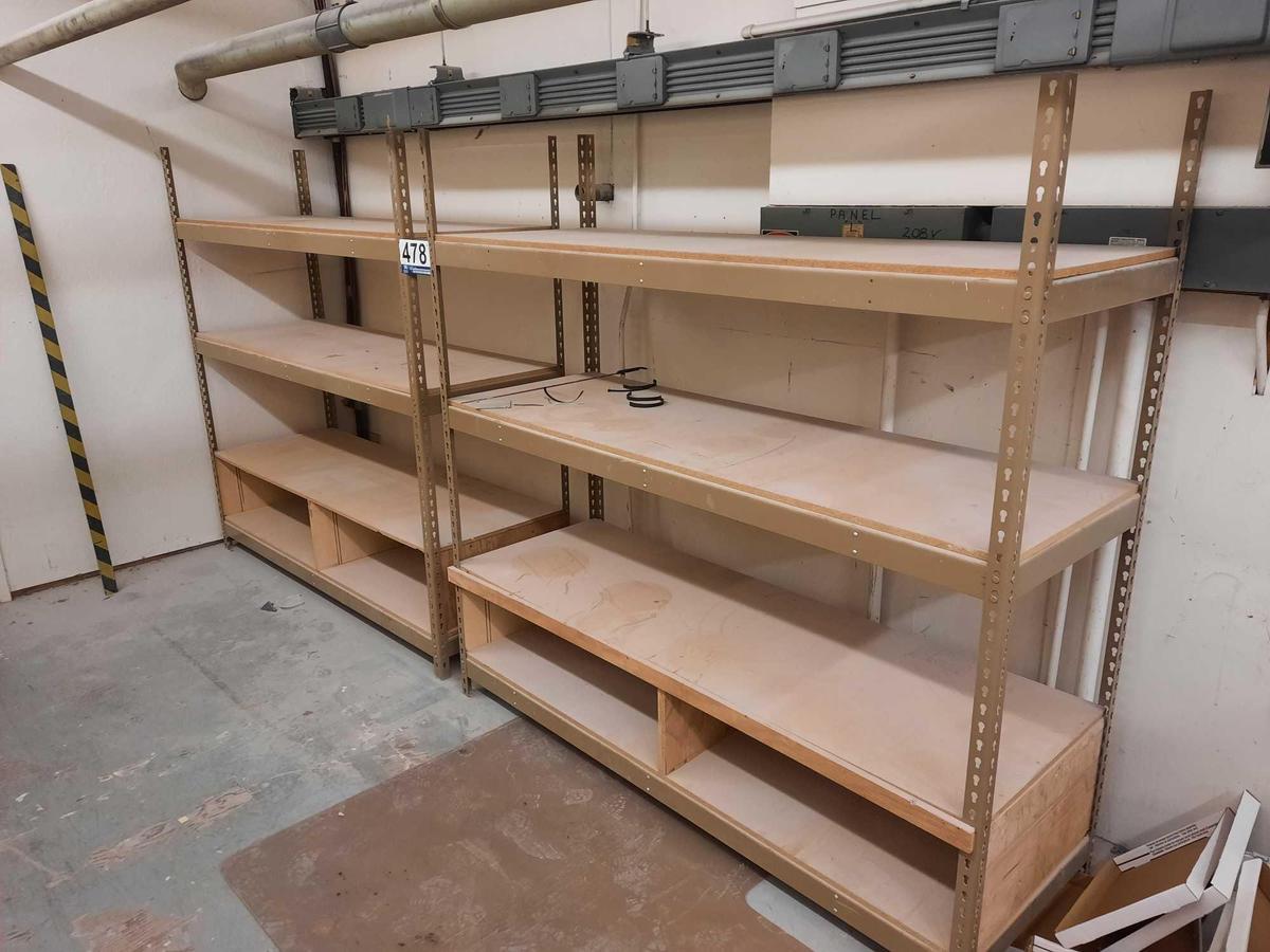 METAL STORAGE RACKS