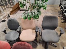 OFFICE CHAIRS & ARTIFICIAL TREE