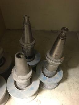 ASSORTED CNC TOOLING COLLETS