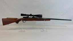 WINCHESTER MODEL 70 SPORTER VARMINT RIFLE W/ REDFIELD SCOPE