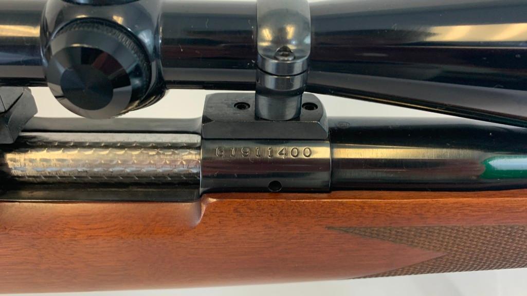 WINCHESTER MODEL 70 SPORTER VARMINT RIFLE W/ REDFIELD SCOPE