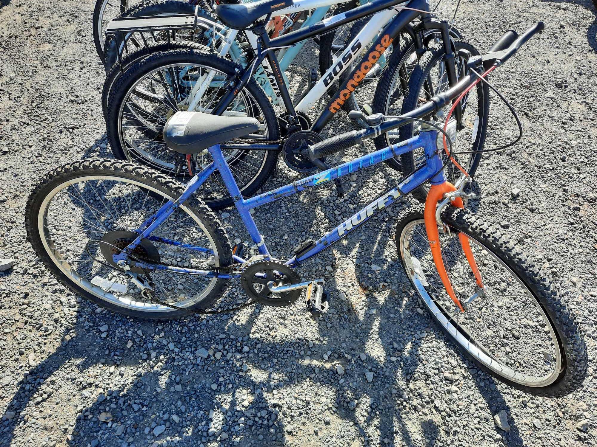 (6) BIKES - HUFFY, SCWINN, TREK, MONGOOSE