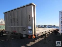 1994 Transcraft Flatbed Trailer, VIN # 1TTF4820XR1040866