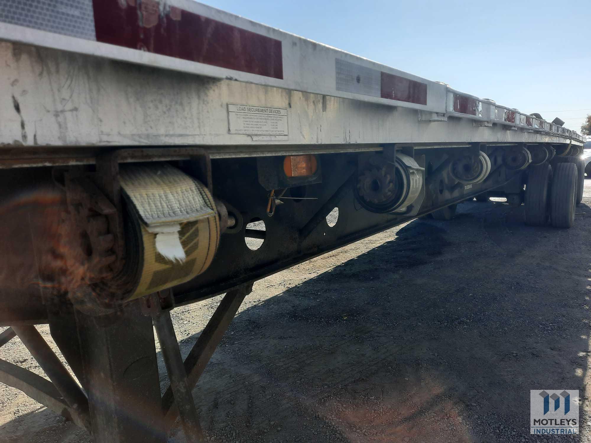 1998 Transcraft Flatbed Trailer, VIN # 1TTF48209W1058125