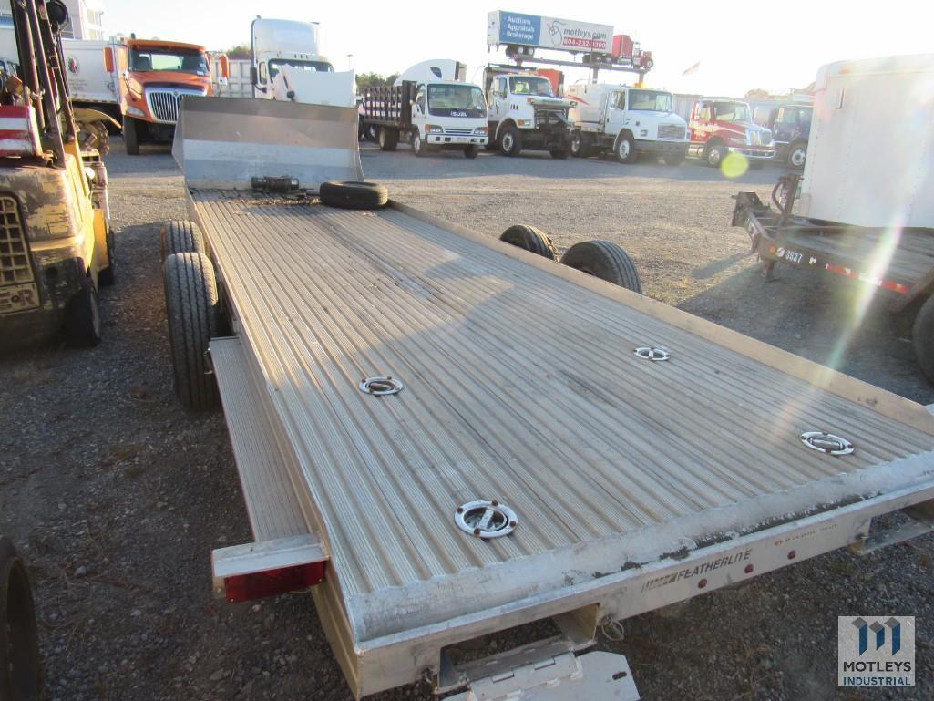 BILL OF SALE ONLY. NO TITLE Featherlight Aluminum Trailer