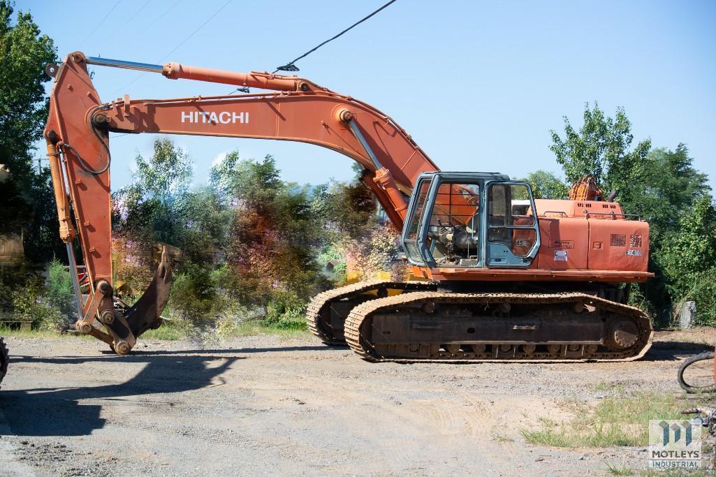 1996 HITACHI EX400LC-3 HYDRAULIC EXCAVATOR WITH HYDRAULIC C/WT REMOVAL OFFSITE: ROANOKE, VA.