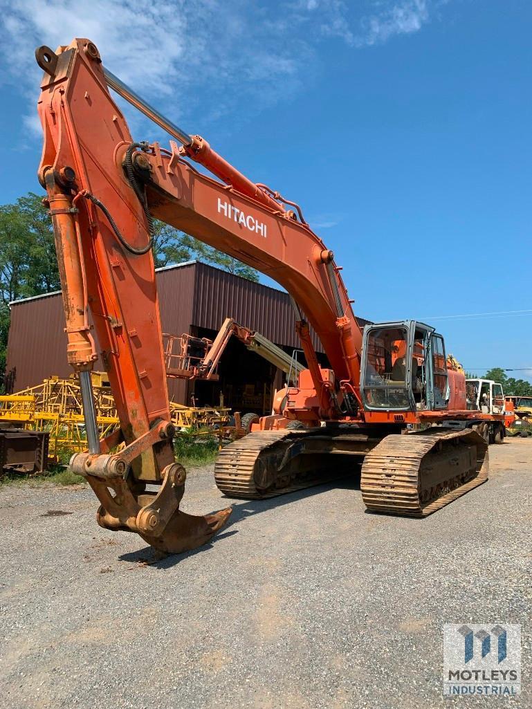 1996 HITACHI EX400LC-3 HYDRAULIC EXCAVATOR WITH HYDRAULIC C/WT REMOVAL OFFSITE: ROANOKE, VA.