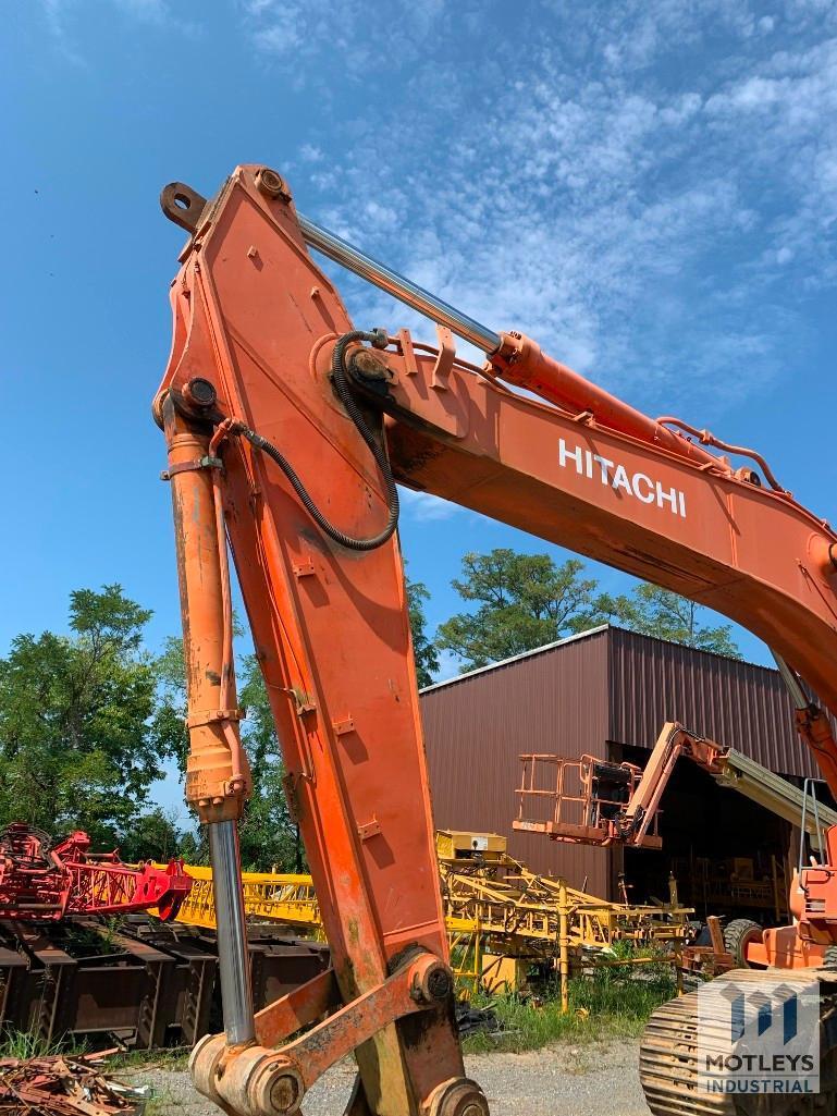 1996 HITACHI EX400LC-3 HYDRAULIC EXCAVATOR WITH HYDRAULIC C/WT REMOVAL OFFSITE: ROANOKE, VA.