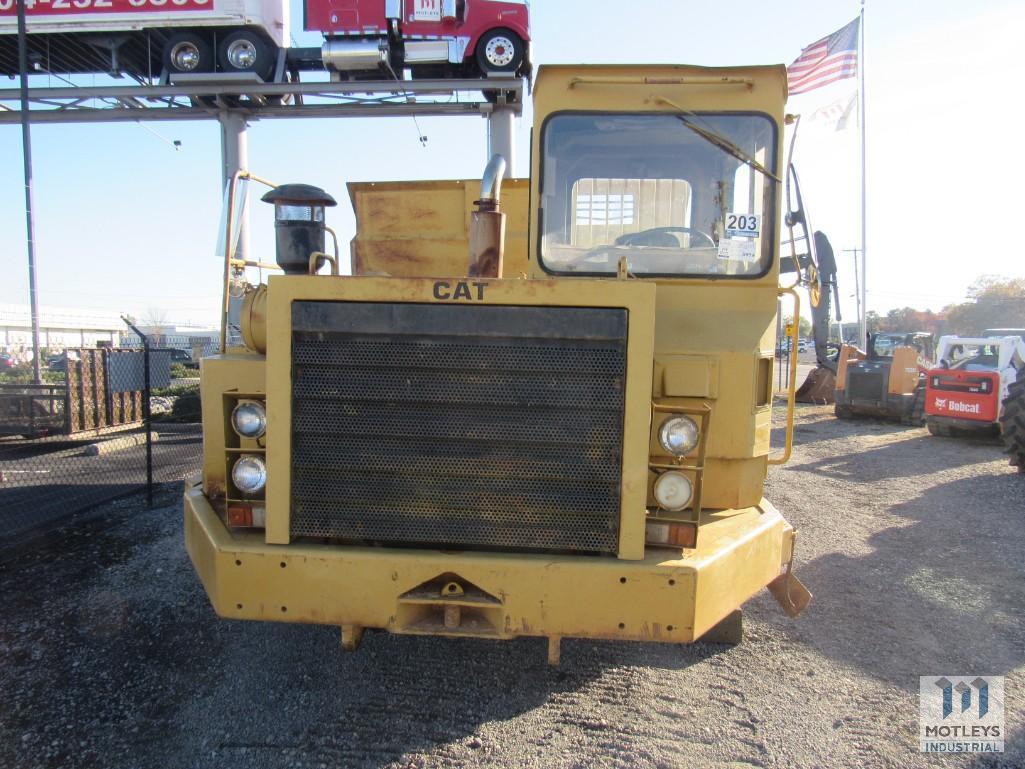 Cat D350 End Dump